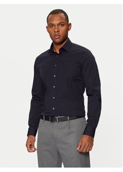 Calvin Klein Koszula K10K108229 Granatowy Slim Fit ze sklepu MODIVO w kategorii Koszule męskie - zdjęcie 176633873