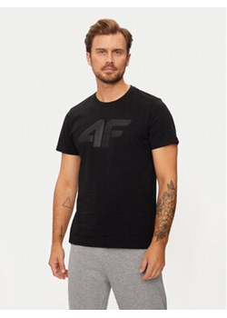 4F T-Shirt 4FWMM00TTSHM1844 Czarny Regular Fit ze sklepu MODIVO w kategorii T-shirty męskie - zdjęcie 176634650