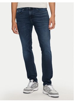 Tommy Jeans Jeansy Austin DM0DM19306 Granatowy Slim Fit ze sklepu MODIVO w kategorii Jeansy męskie - zdjęcie 176635702