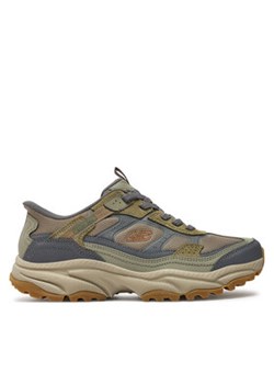 Skechers Trekkingi Slip-ins Vigor AT 237744/OLGY Brązowy ze sklepu MODIVO w kategorii Buty trekkingowe męskie - zdjęcie 176636853