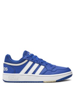 adidas Sneakersy Hoops 3.0 K IH7891 Niebieski ze sklepu MODIVO w kategorii Buty sportowe dziecięce - zdjęcie 176637071