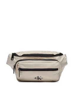 Calvin Klein Jeans Saszetka nerka Packable Waistbag K50K511478 Beżowy ze sklepu MODIVO w kategorii Nerki - zdjęcie 176645000