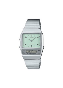 Casio Zegarek Vintage Classic AQ-800E-3AEF Srebrny ze sklepu MODIVO w kategorii Zegarki - zdjęcie 176645741