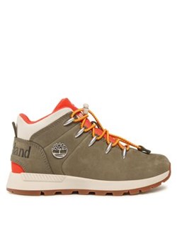 Timberland Trzewiki Sprint Trekker Mid TB0A68BC9911 Zielony ze sklepu MODIVO w kategorii Buty trekkingowe dziecięce - zdjęcie 176652044