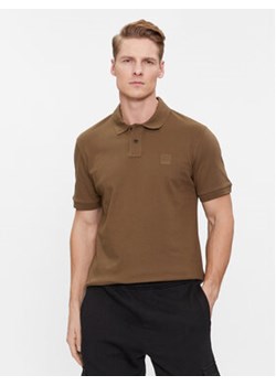 Boss Polo Passenger 50507803 Brązowy Slim Fit ze sklepu MODIVO w kategorii T-shirty męskie - zdjęcie 176661354