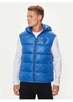 KARL LAGERFELD Kamizelka Vest 505091 543590 Niebieski Regular Fit ze sklepu MODIVO w kategorii Kamizelki męskie - zdjęcie 176665093