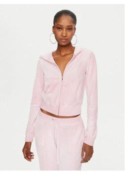 Juicy Couture Bluza Robyn JCSEBJ007 Różowy Slim Fit ze sklepu MODIVO w kategorii Bluzy damskie - zdjęcie 176669532