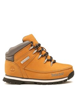 Timberland Trapery Euro Sprint TB06670R2311 Brązowy ze sklepu MODIVO w kategorii Buty trekkingowe dziecięce - zdjęcie 176669883