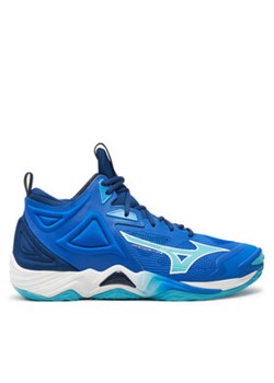 Mizuno Buty halowe Wave Momentum 3 V1GA2317 Niebieski ze sklepu MODIVO w kategorii Buty sportowe męskie - zdjęcie 176673822