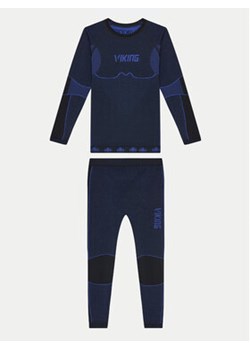 Viking Komplet bielizny termoaktywnej Riko Kids Set 500/14/3030/15 Czarny Skinny Fit ze sklepu MODIVO w kategorii Bielizna termoaktywna - zdjęcie 176681134