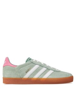 adidas Sneakersy Gazelle IG9152 Zielony ze sklepu MODIVO w kategorii Buty sportowe dziecięce - zdjęcie 176681360