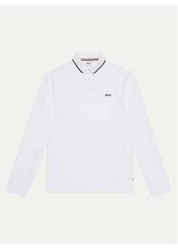 Boss Polo J51171 S Biały Regular Fit ze sklepu MODIVO w kategorii T-shirty chłopięce - zdjęcie 176684373