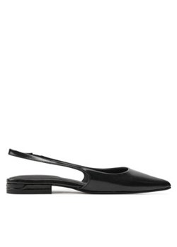 Calvin Klein Sandały Flat Slingback Pump Saff HW0HW02135 Czarny ze sklepu MODIVO w kategorii Sandały damskie - zdjęcie 176691990