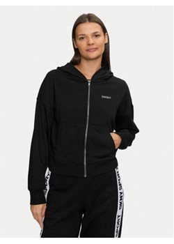 DKNY Sport Bluza DP4J9517 Czarny Regular Fit ze sklepu MODIVO w kategorii Bluzy damskie - zdjęcie 176692512