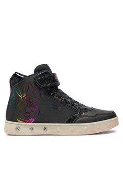 Geox Sneakersy Skylin Girl J468WE 011KN C9999 D Czarny ze sklepu MODIVO w kategorii Buty sportowe dziecięce - zdjęcie 176693760