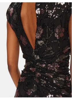 ROTATE Sukienka koktajlowa 113312100 Czarny Slim Fit ze sklepu MODIVO w kategorii Sukienki - zdjęcie 176696183