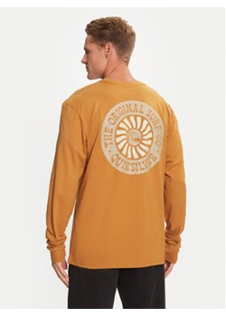 Quiksilver Longsleeve Bloom Cycle EQYZT07707 Brązowy Regular Fit ze sklepu MODIVO w kategorii T-shirty męskie - zdjęcie 176699184