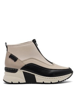 Rieker Botki N6352-60 Beżowy ze sklepu MODIVO w kategorii Botki - zdjęcie 176700524