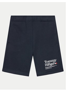 Tommy Hilfiger Szorty sportowe KB0KB08119 D Błękitny Regular Fit ze sklepu MODIVO w kategorii Spodenki chłopięce - zdjęcie 176709071