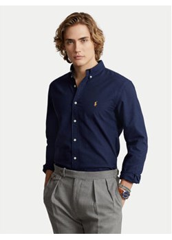 Polo Ralph Lauren Koszula 710767828003 Granatowy Slim Fit ze sklepu MODIVO w kategorii Koszule męskie - zdjęcie 176716304