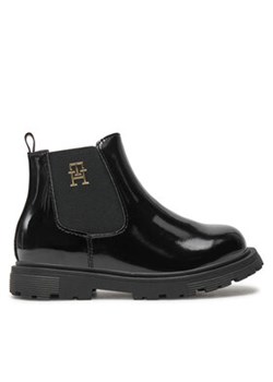 Tommy Hilfiger Botki Chelsea Boot T1A5-33563-0343 M Czarny ze sklepu MODIVO w kategorii Buty zimowe dziecięce - zdjęcie 176727404