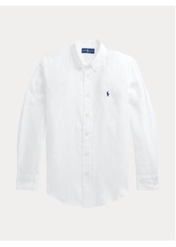 Polo Ralph Lauren Koszula 323865270005 Biały Regular Fit ze sklepu MODIVO w kategorii Koszule chłopięce - zdjęcie 176729092