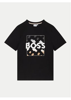 Boss T-Shirt J51219 S Czarny Regular Fit ze sklepu MODIVO w kategorii T-shirty chłopięce - zdjęcie 176729503