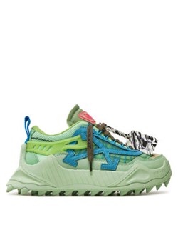 Off-White Sneakersy OWIA180F21FAB0025045 Zielony ze sklepu MODIVO w kategorii Buty sportowe damskie - zdjęcie 176731832