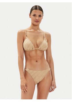 MICHAEL Michael Kors Dół od bikini MM13095 Beżowy ze sklepu MODIVO w kategorii Stroje kąpielowe - zdjęcie 176733963