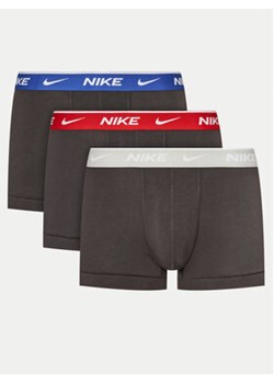 Nike Komplet 3 par bokserek 0000KE1008 Szary ze sklepu MODIVO w kategorii Majtki męskie - zdjęcie 176736903