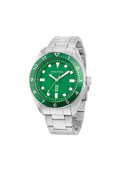 Nautica Zegarek Finn World NAPFWF408 Srebrny ze sklepu MODIVO w kategorii Zegarki - zdjęcie 176749381