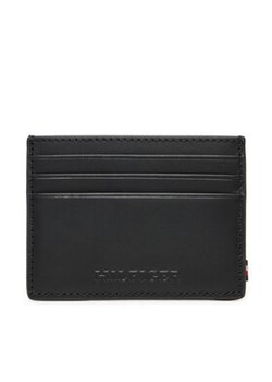 Tommy Hilfiger Etui na karty kredytowe Monotype Leather Credit Card Holder AM0AM12508 Czarny ze sklepu MODIVO w kategorii Portfele męskie - zdjęcie 176753874