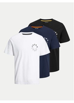 Jack&Jones Komplet 3 t-shirtów Warrior 12249258 Kolorowy Regular Fit ze sklepu MODIVO w kategorii T-shirty męskie - zdjęcie 176754510