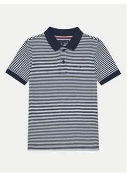 Tommy Hilfiger Polo KB0KB09333 Granatowy Regular Fit ze sklepu MODIVO w kategorii T-shirty chłopięce - zdjęcie 176762480