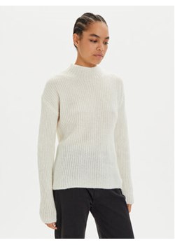 Hugo Sweter 50529354 Écru Relaxed Fit ze sklepu MODIVO w kategorii Swetry damskie - zdjęcie 176763821