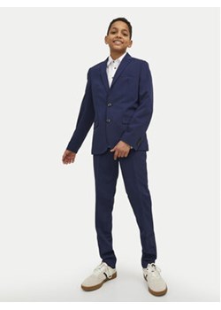 Jack&Jones Junior Garnitur Solar 12198318 Granatowy Super Slim Fit ze sklepu MODIVO w kategorii Komplety chłopięce - zdjęcie 176768674