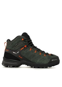 Salewa Trekkingi Ms Alp Mate Mid Ptx 61384-5400 Zielony ze sklepu MODIVO w kategorii Buty trekkingowe męskie - zdjęcie 176769714