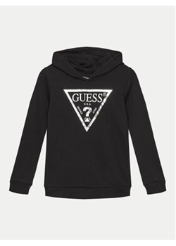 Guess Bluza J83Q14 KAUG0 Czarny Regular Fit ze sklepu MODIVO w kategorii Bluzy chłopięce - zdjęcie 176769834
