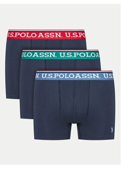 U.S. Polo Assn. Komplet 3 par bokserek MUP4078 Granatowy ze sklepu MODIVO w kategorii Majtki męskie - zdjęcie 176782654