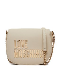 LOVE MOSCHINO Torebka JC4194PP1LKD0110 Écru ze sklepu MODIVO w kategorii Kopertówki - zdjęcie 176787330