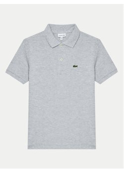 Lacoste Polo PJ2909 Szary Regular Fit ze sklepu MODIVO w kategorii T-shirty chłopięce - zdjęcie 176790301