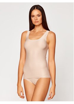 Chantelle Top Soft Stretch C26460 Beżowy Regular Fit ze sklepu MODIVO w kategorii Podkoszulki i halki - zdjęcie 176791243