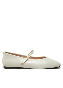 Calvin Klein Baleriny Mary Jane Ballerina - Lth HW0HW02307 Écru ze sklepu MODIVO w kategorii Balerinki - zdjęcie 176802171