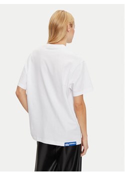 Karl Lagerfeld Jeans T-Shirt 246J1706 Biały Relaxed Fit ze sklepu MODIVO w kategorii Bluzki damskie - zdjęcie 176802334