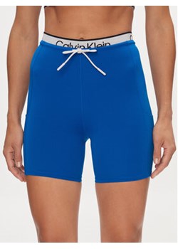 Calvin Klein Performance Kolarki 00GWS4L722 Niebieski Slim Fit ze sklepu MODIVO w kategorii Szorty - zdjęcie 176806113