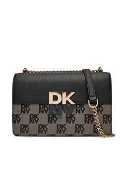 DKNY Torebka Echo Sm Chain Flap R423YE31 Czarny ze sklepu MODIVO w kategorii Listonoszki - zdjęcie 176808350