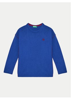 United Colors Of Benetton Sweter 1041H1025 Niebieski Regular Fit ze sklepu MODIVO w kategorii Swetry chłopięce - zdjęcie 176809503