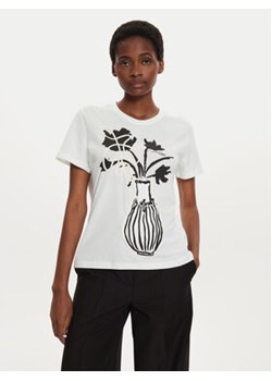 Desigual T-Shirt Shadow 24WWTK11 Biały Regular Fit ze sklepu MODIVO w kategorii Bluzki damskie - zdjęcie 176815161