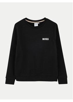 Boss Bluza J51190 S Czarny Regular Fit ze sklepu MODIVO w kategorii Bluzy chłopięce - zdjęcie 176825731