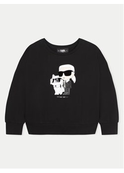 Karl Lagerfeld Kids Bluza Z30225 D Czarny Regular Fit ze sklepu MODIVO w kategorii Bluzy chłopięce - zdjęcie 176830784